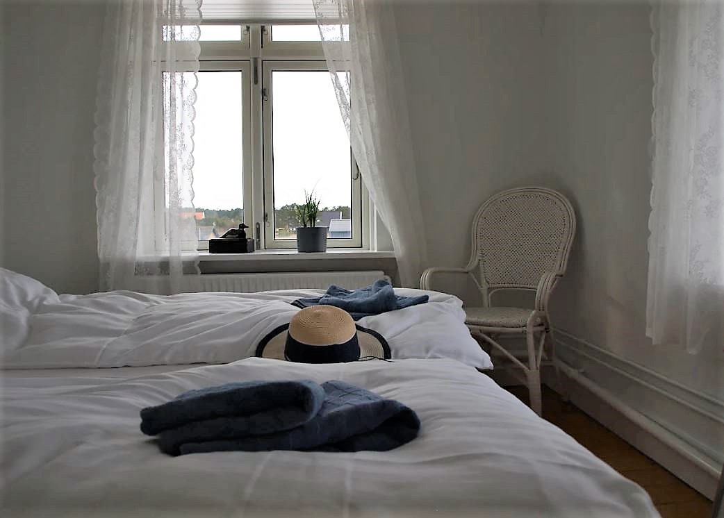 Dobbeltværelse med udsigt over Østerby